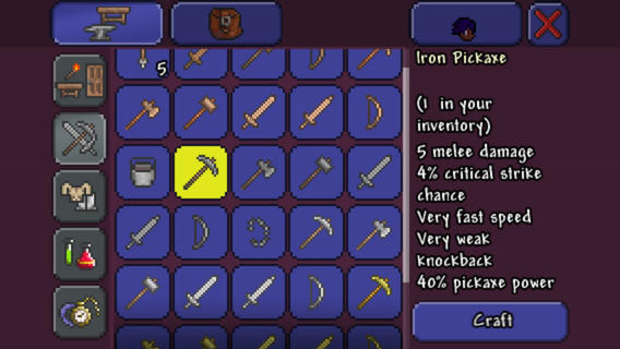 Terraria: il Minecraft in 2D per scavare, esplorare e costruire ora su iPhone e iPad Terraria