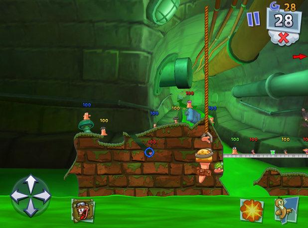 Worms 3: i vermi combattenti tornano più in forma che mai su iPhone e iPad worms 3 per iPhone e iPad