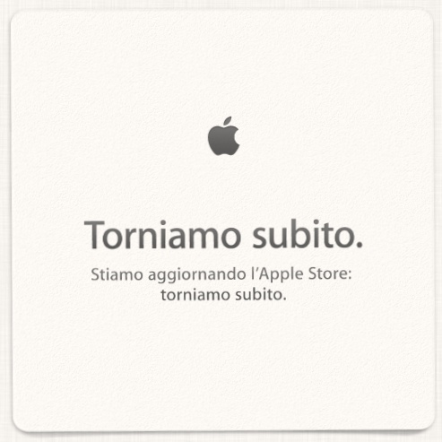 Apple Store online fuori servizio, in attesa delle novità di questa sera
