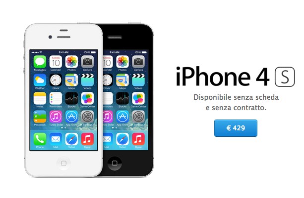 iPhone low cost? in Italia ci si deve consolare con iPhone 4S