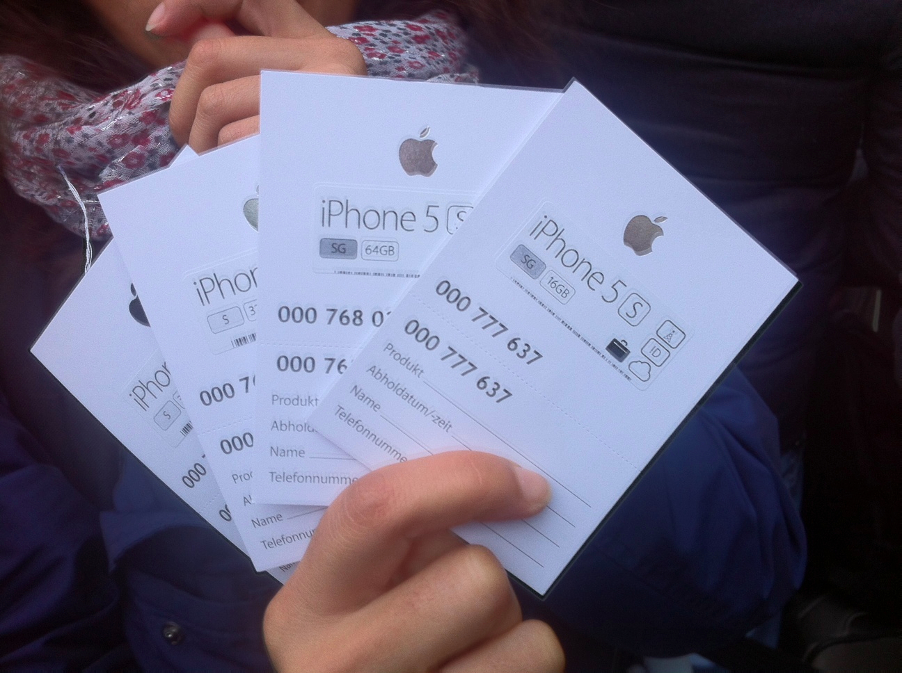 iPhone 5s e 5c vendita al via con scorte ridottissime