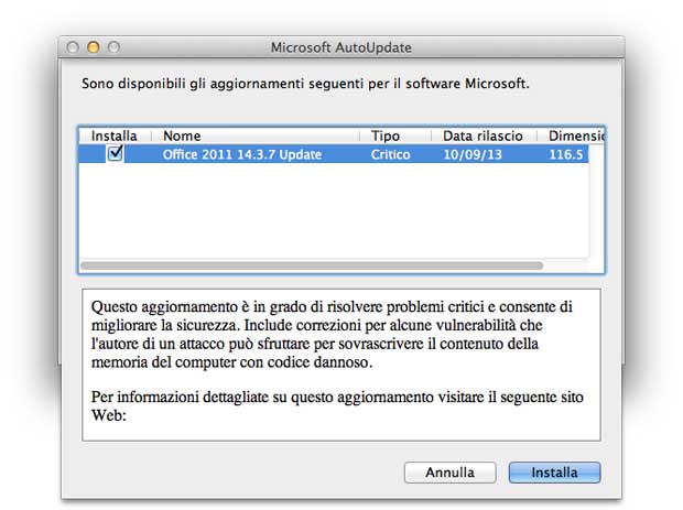 Office Mac 2011 update Office Mac 2011 update