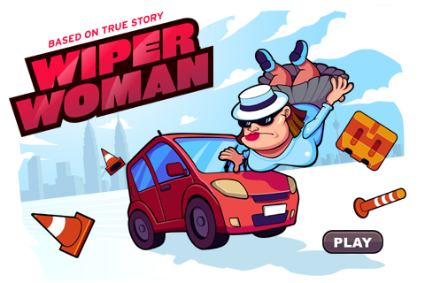 Wiper Woman, gioco per iPhone e iPad ispirato ad un bizzarro fatto reale viper woman