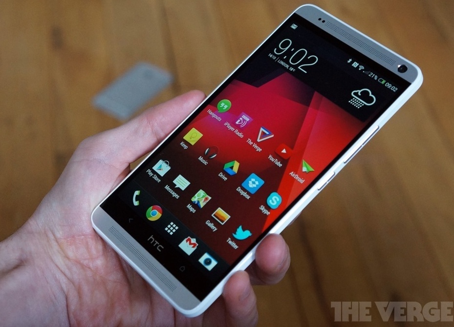 HTC One Max the verge 600
