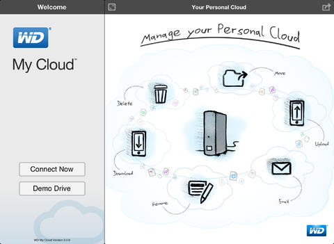 Western Digital My Cloud 3 ipad