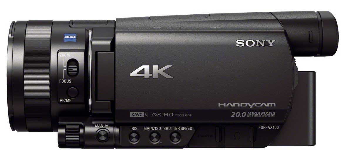 Sony HandyCam AX100E