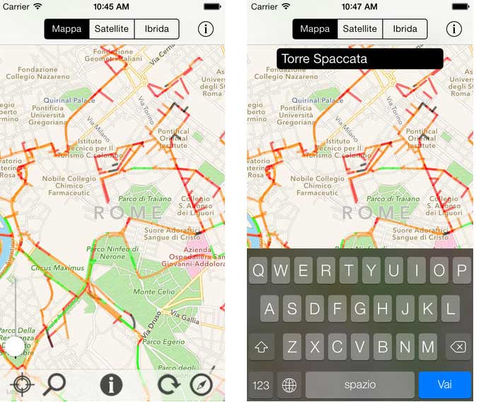 roma traffic iOS roma traffic iOS
