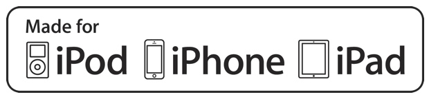 MFi logo Made for iPod iPhone iPad