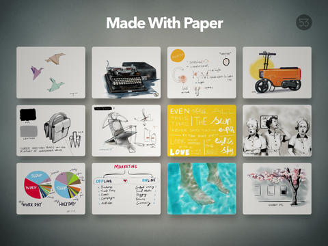 paper per ipad