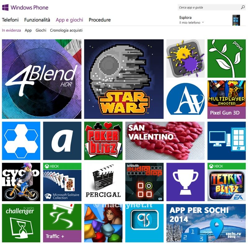 windows phone store 800