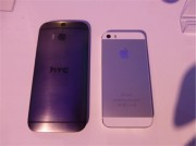 HTC One e iphone 5s 2