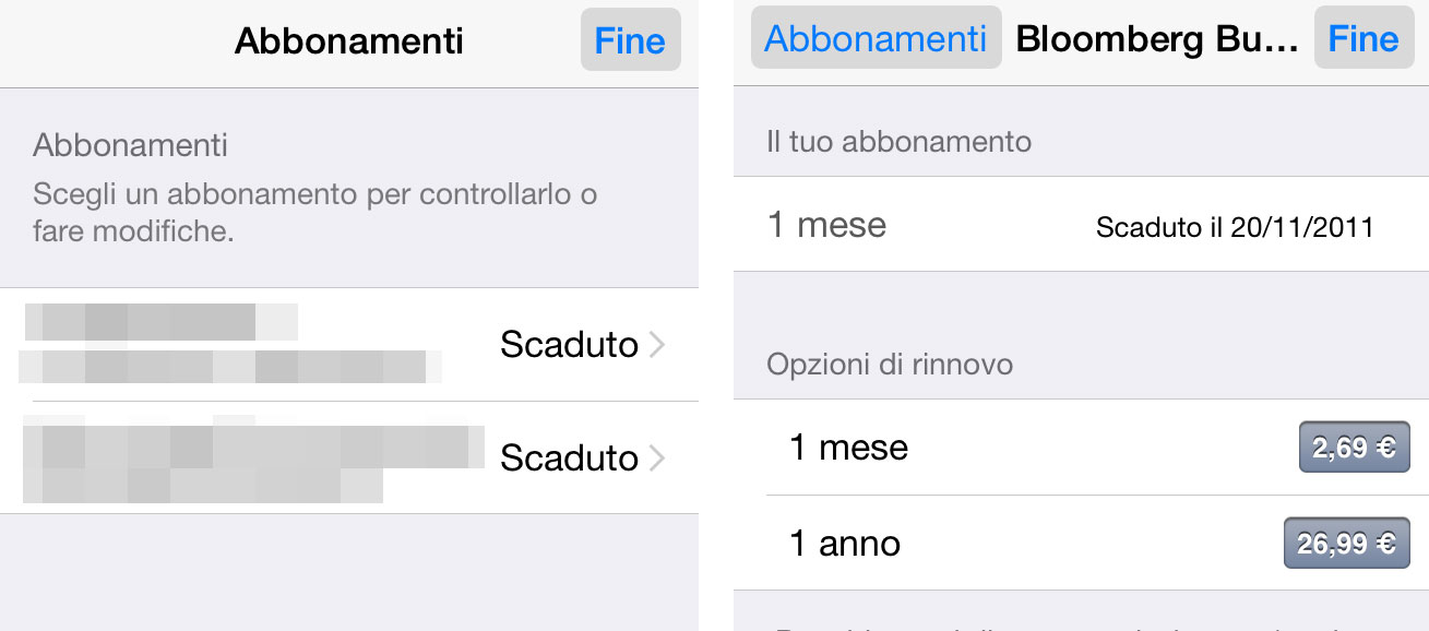 cancellare abbonamenti ipad cancellare abbonamenti ipad