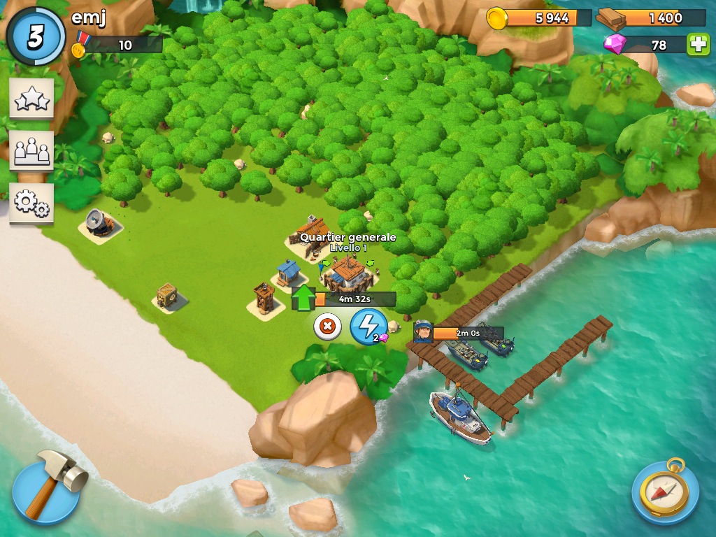 Boom Beach su iOS, combattimenti isolani gratis