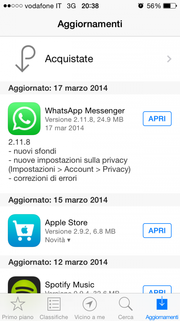 privacy in Whatsapp