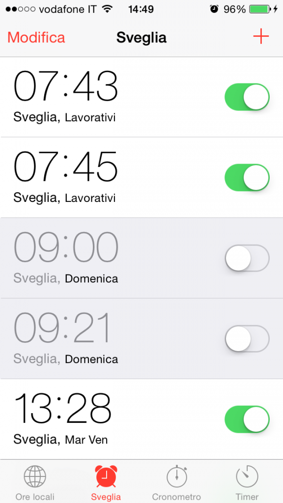 ios e ora legale 700 sveglia ios 7