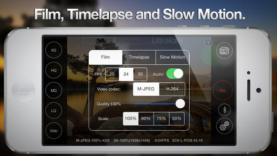 registrare video a 2k