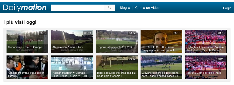 Dailymotion - Scegli