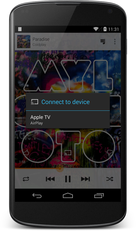 da android ad Apple TV