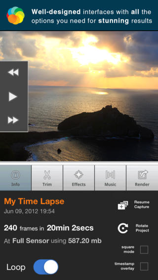 Time Lapse: 5 app