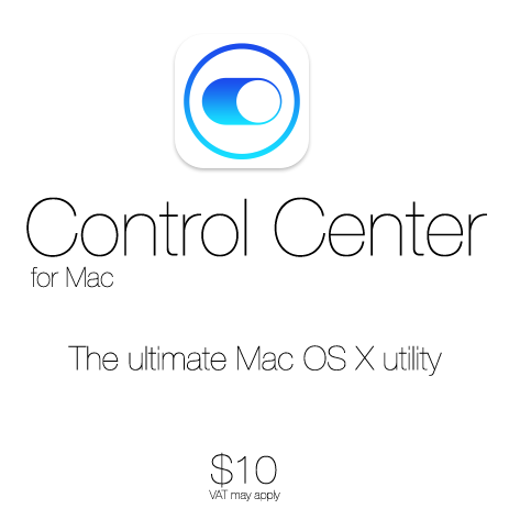 Control Center per Mac
