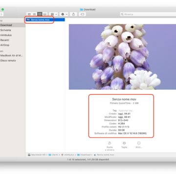 Come registrare lo schermo su Mac direttamente con QuickTime