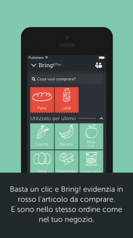 lista della spesa su iPhone