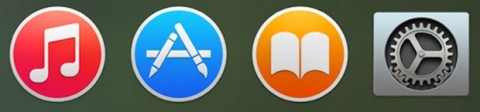 Dock di OS X 10.10 Yosemite 4