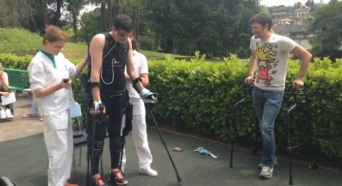 Esoscheletro e google glass