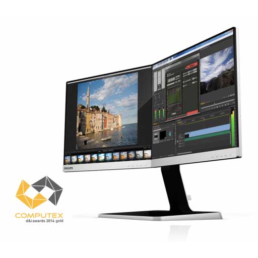 Philips 19DP6QJNS, monitor con due display integrati pieghevoli