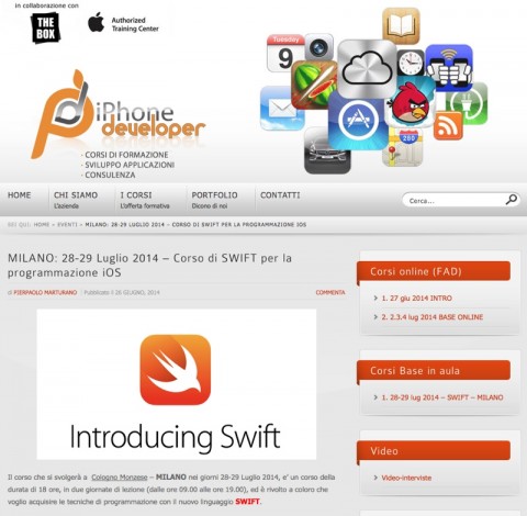 corso di swift iphonedeveloper 800
