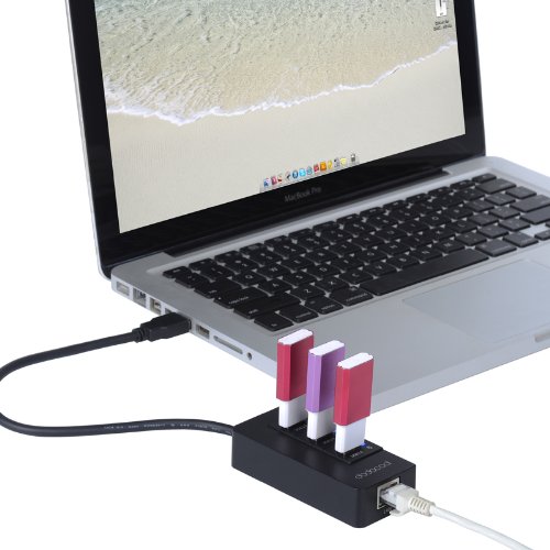 Hub USB con Ethernet