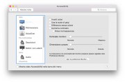 Nuove Preferenze nella sezione "Accessibilità"