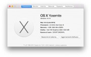 La nuova finestra "Informazioni su questo Mac" che compare selezionando la relaiva voce dal menu Mela