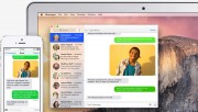 Con OS X Yosemite e un iPhone con iOS 8, mandare e ricevere SMS e MMS direttamente dal Mac. Non importa che telefono hanno i nostri amici: quando mandano un messaggio è possibile rispondere dal dispositivo che preferiamo, perché tutto quello che arriva sull’iPhone compare anche sul Mac. Possiamo anche iniziare una conversazione via SMS dal Mac, cliccamdp su un numero di telefono in Safari, Contatti o Calendario.