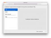Estensioni. Le estensioni permettono di aggiungere nuove destinazioni all'icona di Condivisione che appare nelle varie applicazioni; API specifiche consentono agli sviluppatori di creare Share Sheets personalizzati.