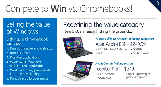 chromebooks microsoft
