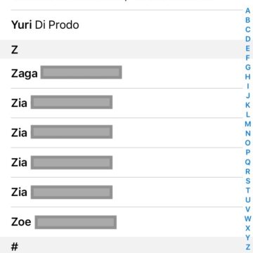 Eliminare contatti doppi su iPhone (e Mac) senza alcun software
