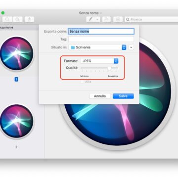 Come salvare l’immagine in HD delle icone delle app del Mac con Anteprima