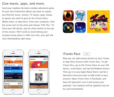 itunes pass USA 700