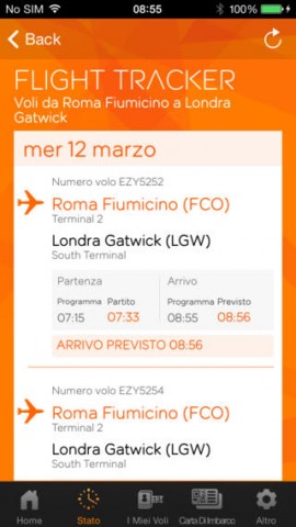 easyjet ibeacon