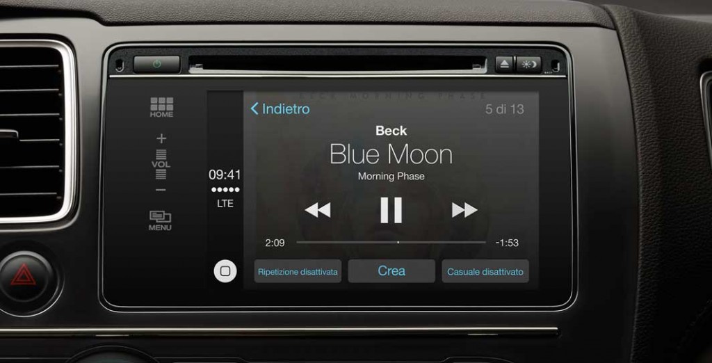 Esempio CarPlay
