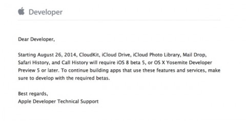 cloudkit apple email