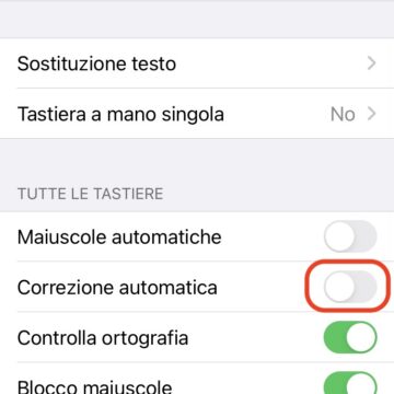Correttore automatico iPhone: come evitare di scrivere e inviare strafalcioni