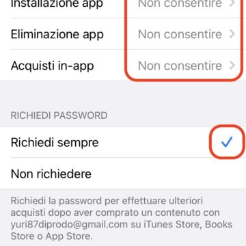 Come nascondere l’app App Store per bloccare acquisti e rimozione delle app