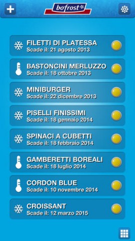 app gestione frigorifero
