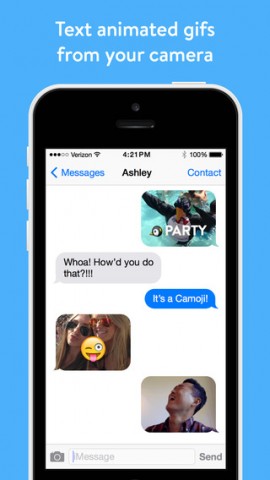 selfie animate camoji1