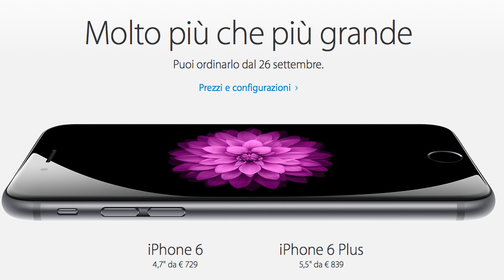 iPhone in Italia