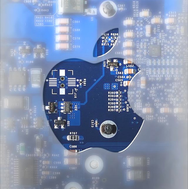 apple logo chip circuiti icon 600