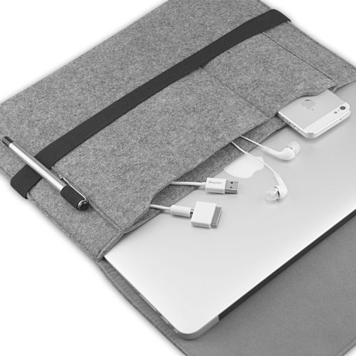 borsa in feltro per MacBook