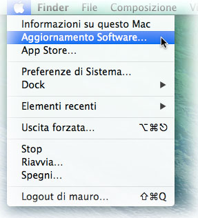 Installazione di OS X 10.10 Yosemite, come prepararsi AggiornamentoSoftware
